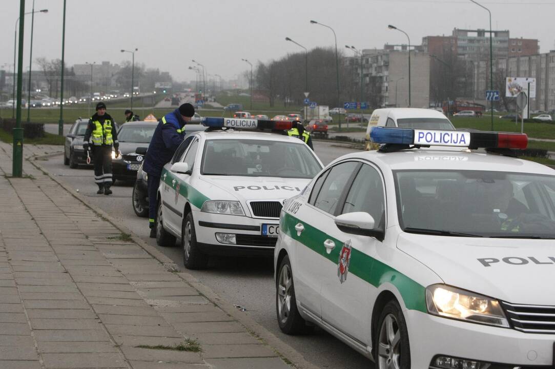 Policijos reidas Klaipėdoje