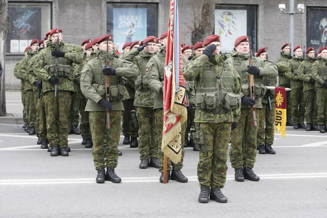 Lietuvos kariuomenės atkūrimo 100-mečio paminėjimas Klaipėdoje