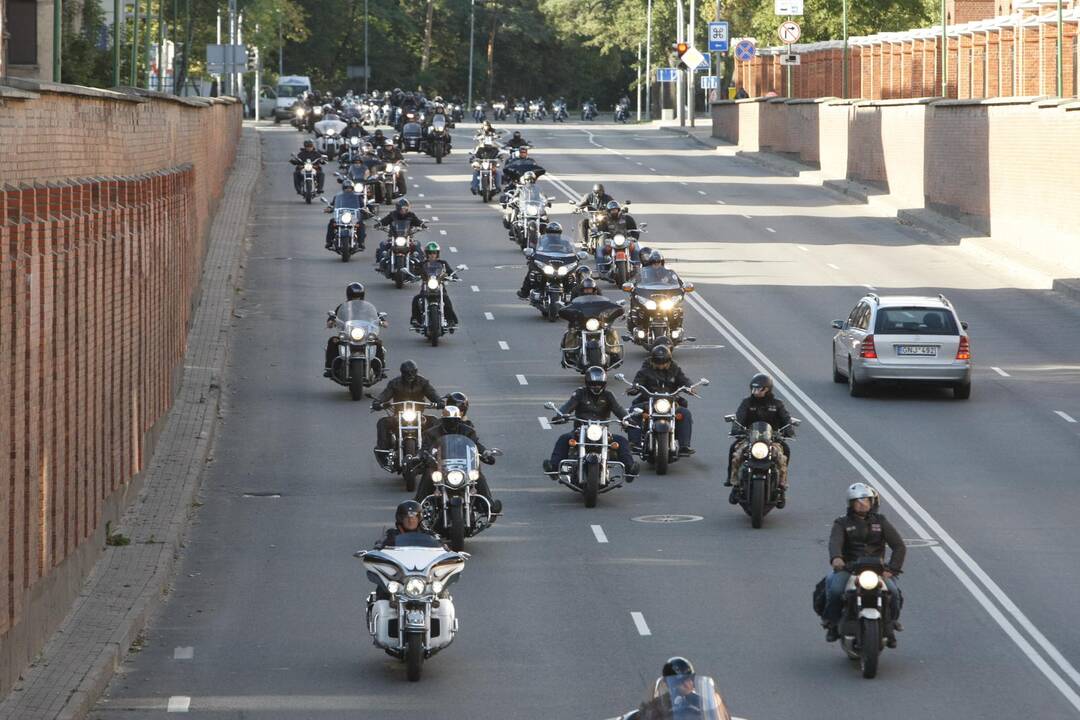 Baikerių sezono uždarymas Klaipėdoje