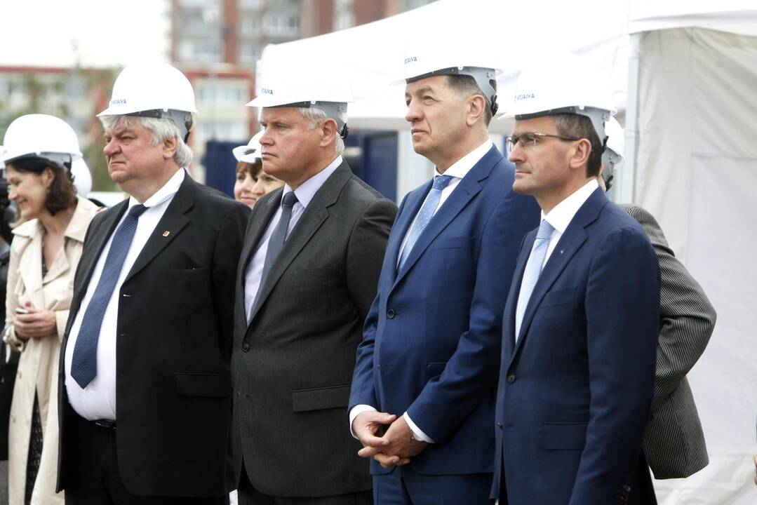 Mokslinių laboratorijų pastato statybų pradžios ceremonija