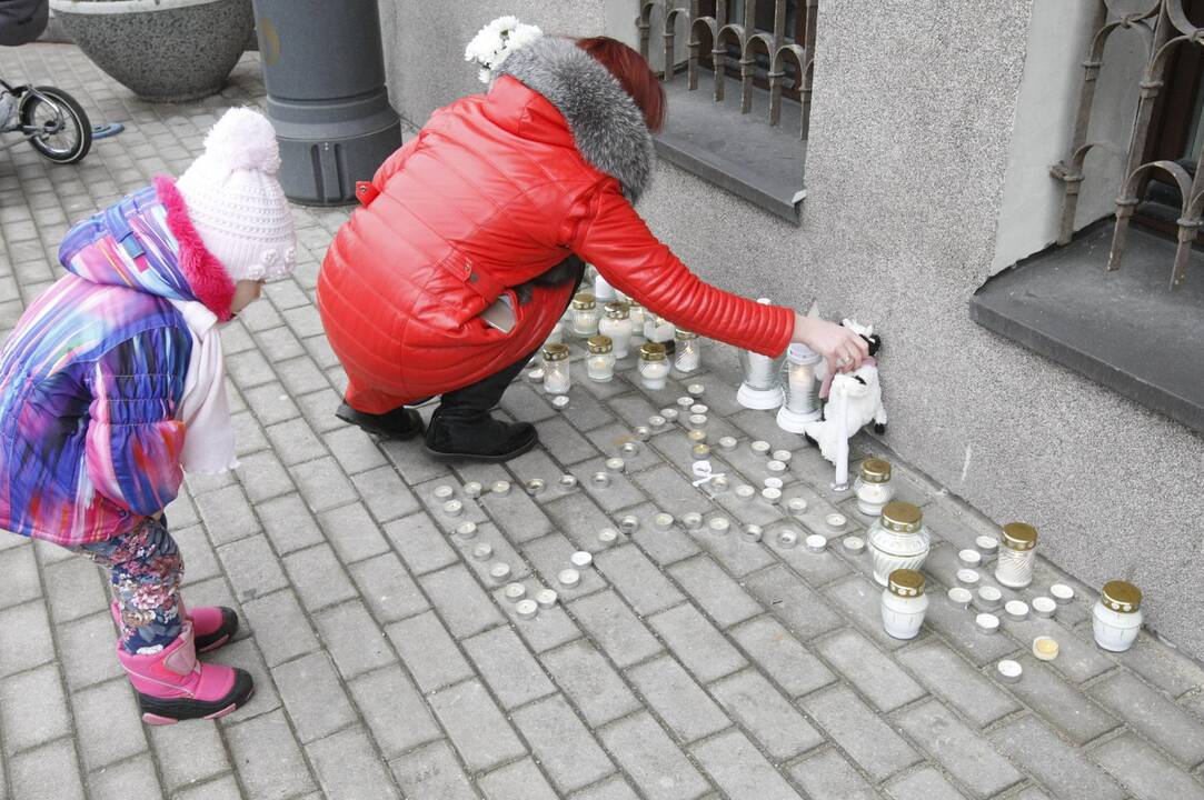 Gedulo ir vilties savaitgalis – žvakė už kiekvieną vaiką