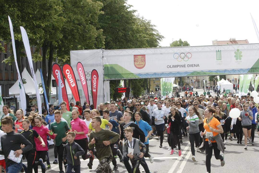 Olimpinė diena Klaipėdoje