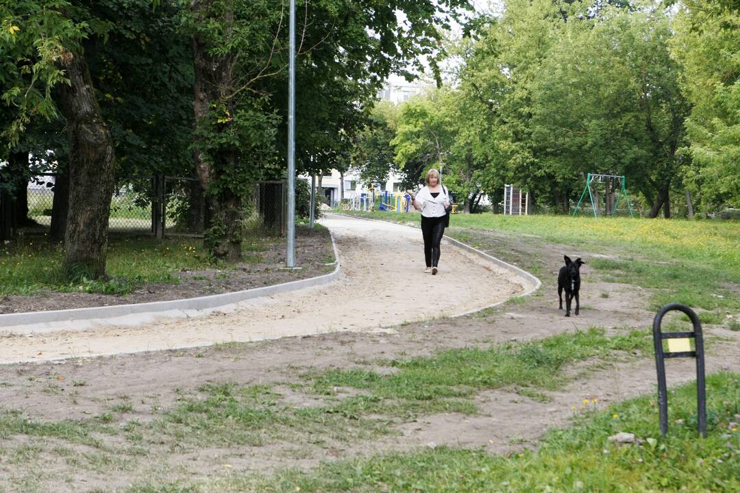 Užsitęsė darbai Malūno parke: tikisi, kad planai nežlugs