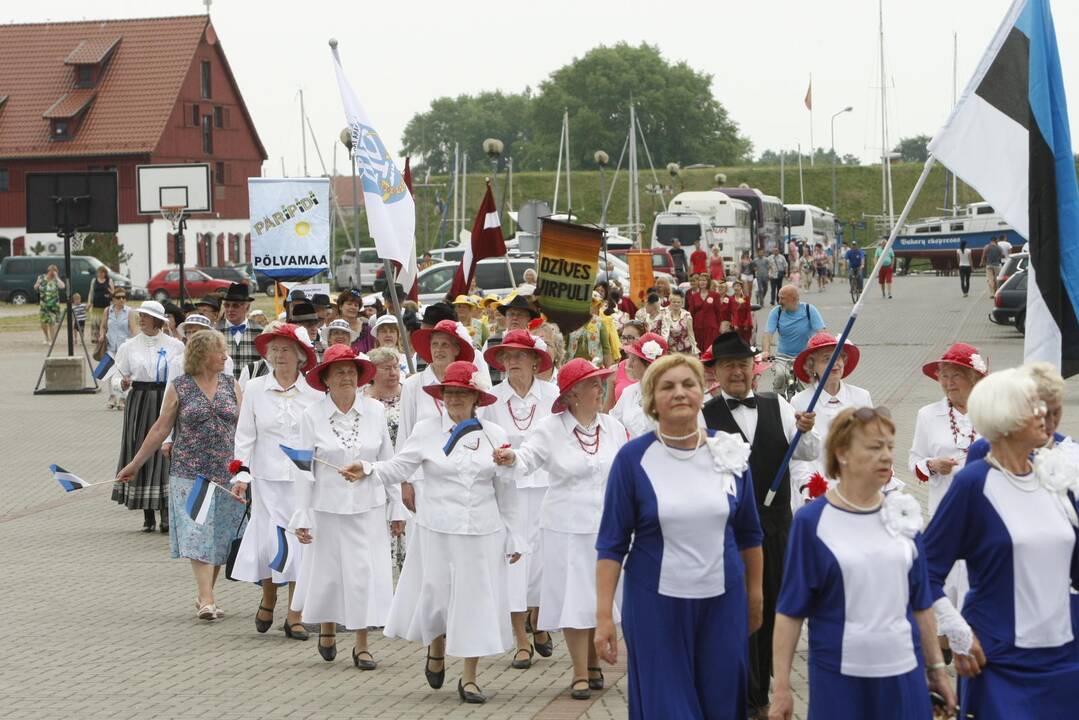 Europos šokių pynė ir vėliavos pakėlimas