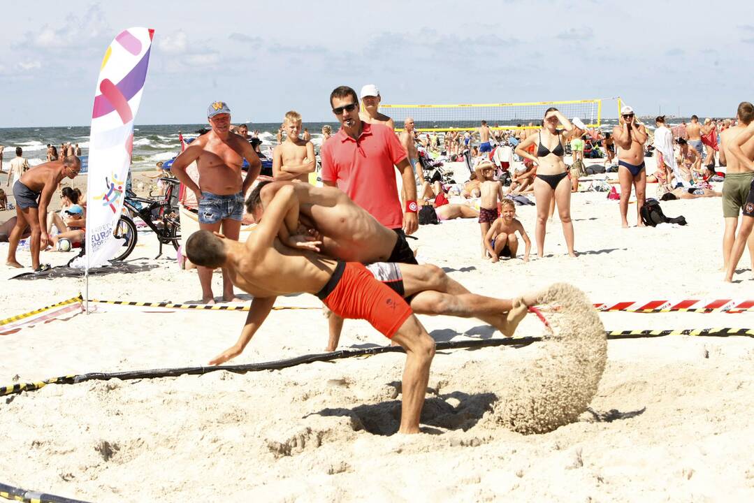 Smiltynę užplūdo sportininkai 