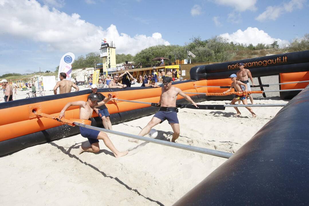 Smiltynę užplūdo sportininkai 