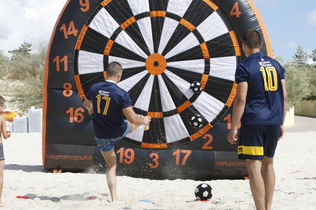 Smiltynę užplūdo sportininkai 