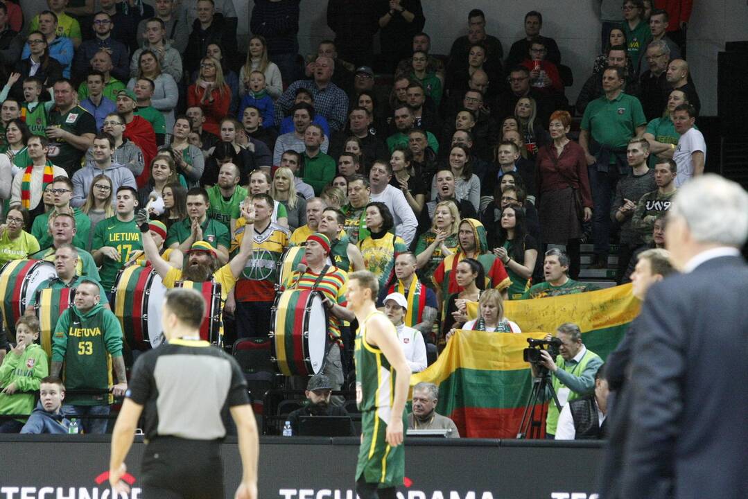 Lietuva – Italija. FIBA Pasaulio taurės atranka