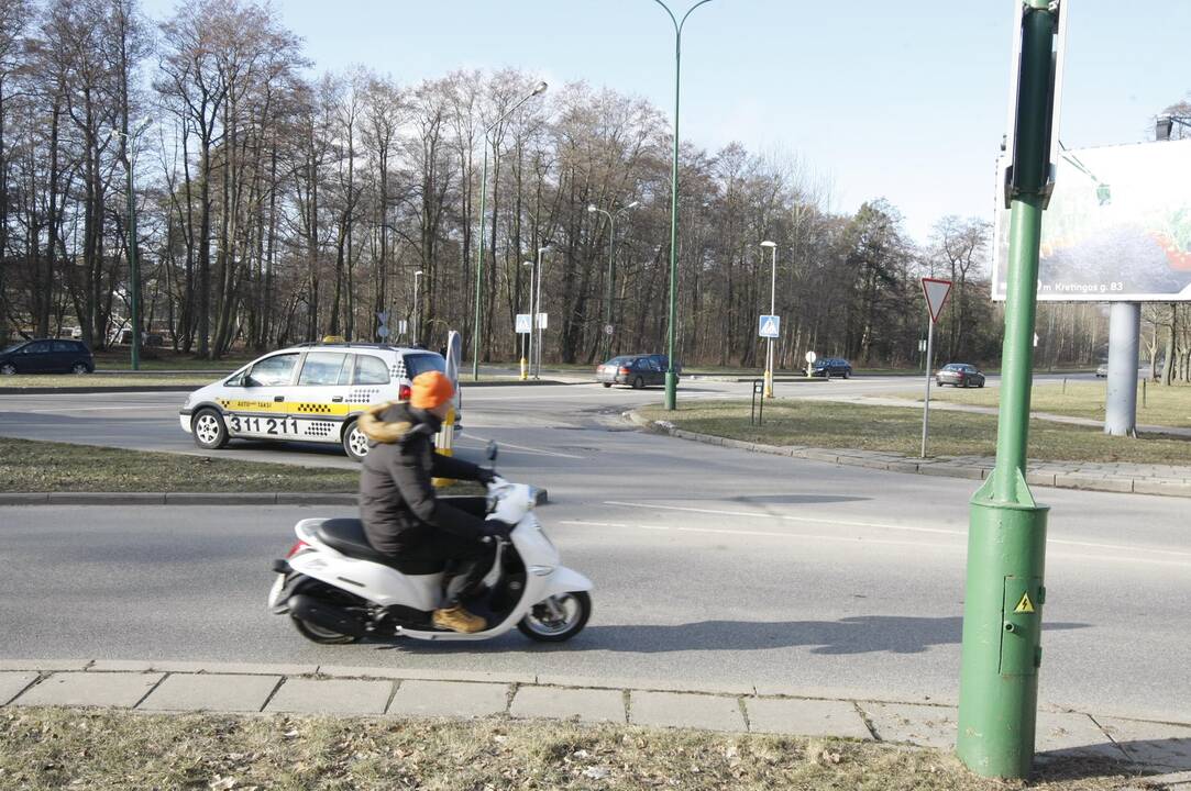 Liepojos ir Panevėžio gatvių sankryža virs žiedine?