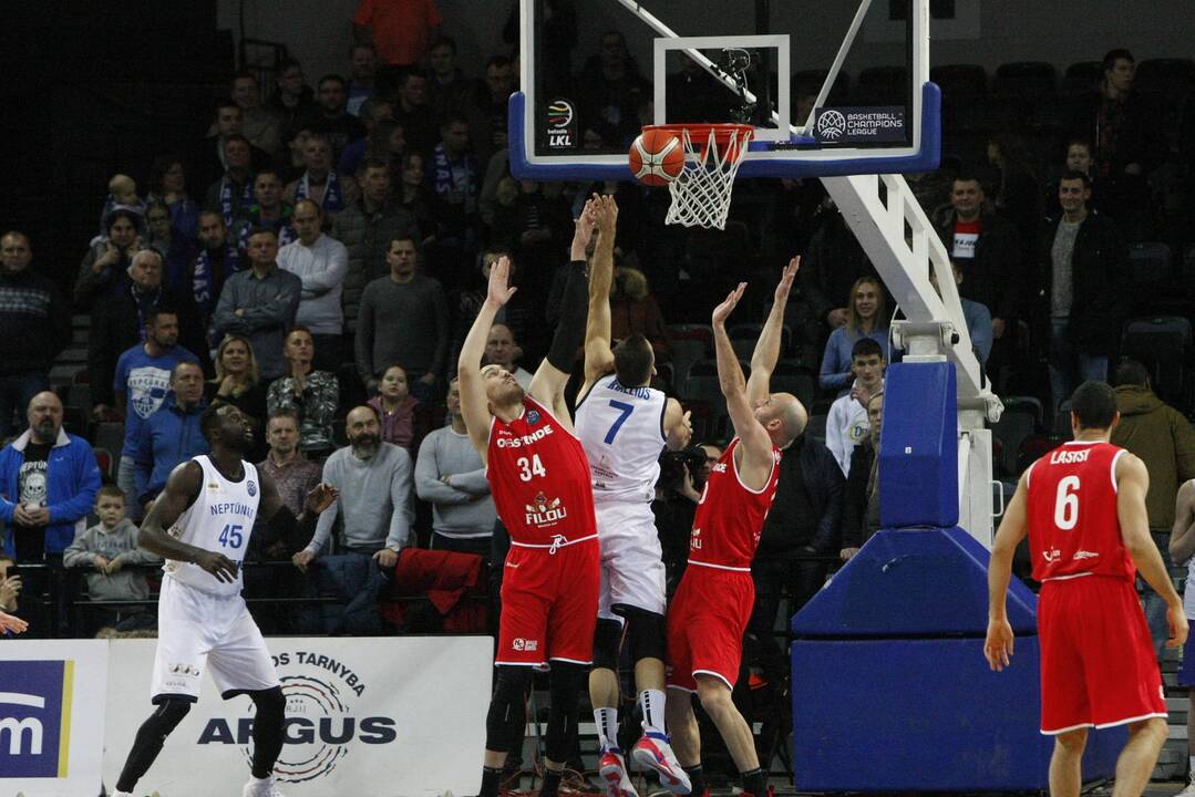 FIBA Čempionų lygos rungtynės: Klaipėdos „Neptūnas“ - Ostendės „Filou Oostende“