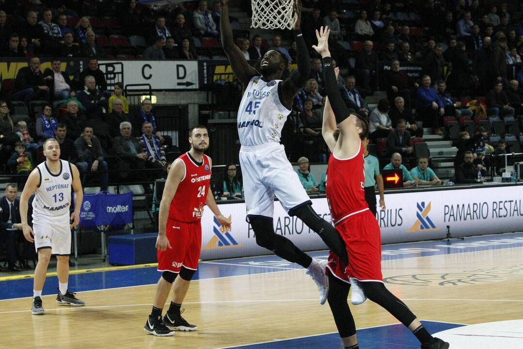 FIBA Čempionų lygos rungtynės: Klaipėdos „Neptūnas“ - Ostendės „Filou Oostende“