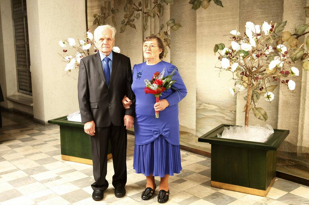 Auksinių vestuvių šventė Klaipėdoje