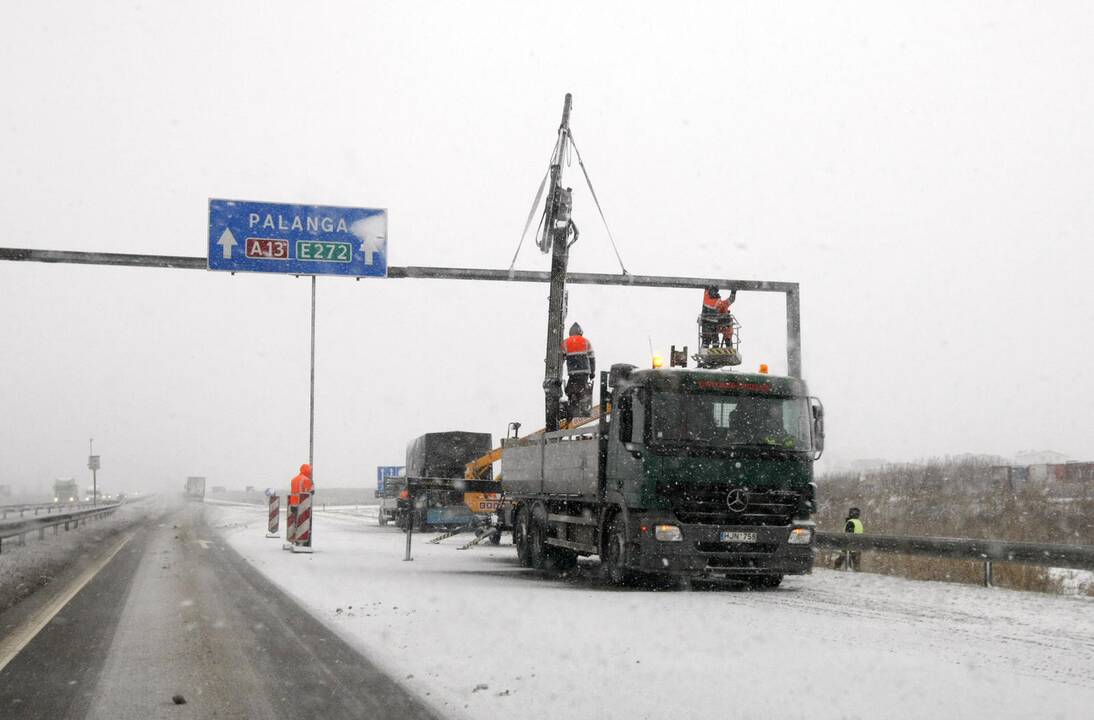 Dėl įspūdingo krovinio išjungs elektrą