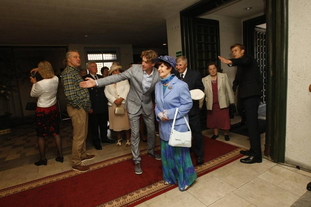 Auksinių vestuvių šventė Klaipėdoje
