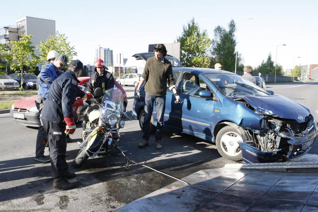 Avarija Agluonos gatvėje