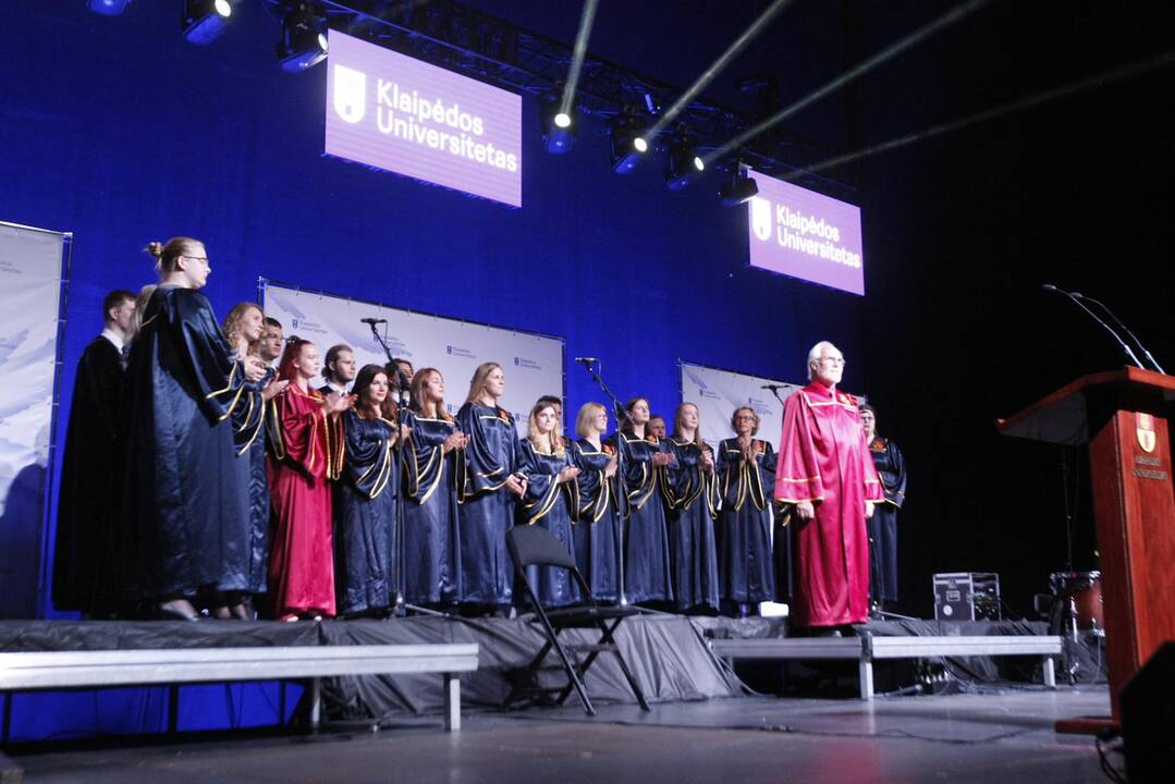 Diplomų įteikimas Klaipėdoje