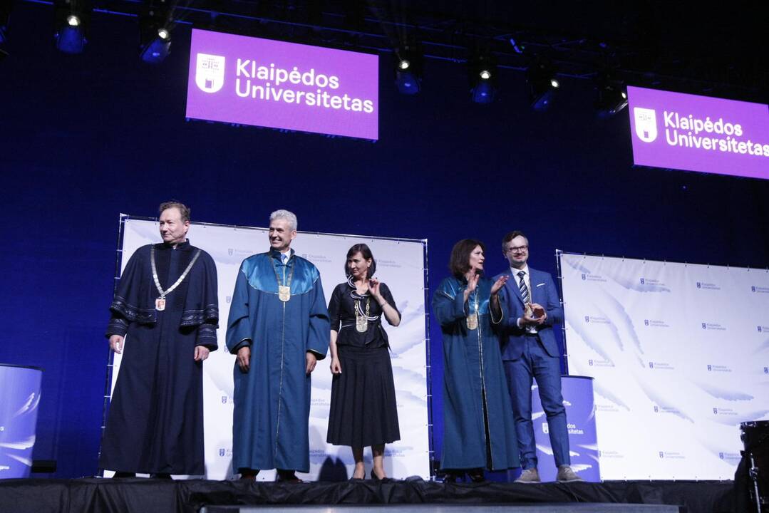 Diplomų įteikimas Klaipėdoje