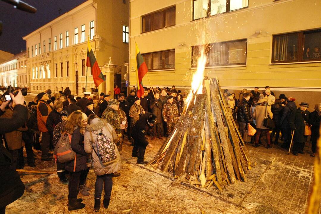 25-osios Lietuvos laisvės gynimo metinės Klaipėdoje