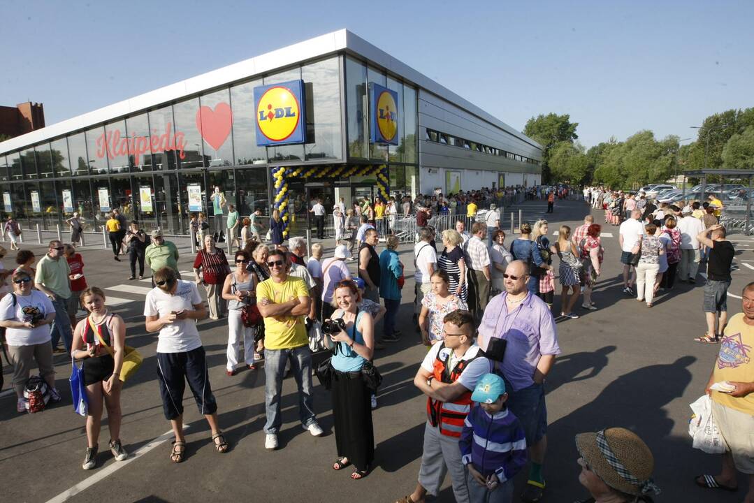 "Lidl" atidarymas Klaipėdoje