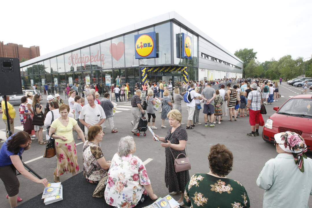 "Lidl" atidarymas Klaipėdoje