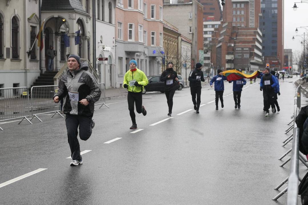 Laisvės gynėjų dienos bėgimas Klaipėdoje