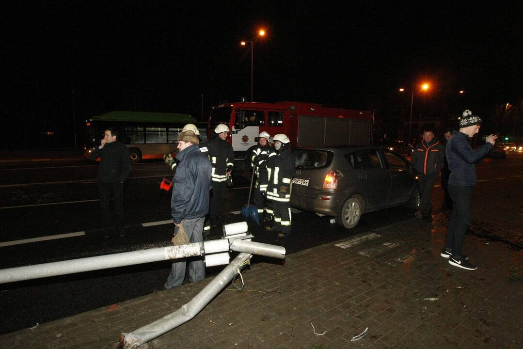 Avarija Klaipėdoje