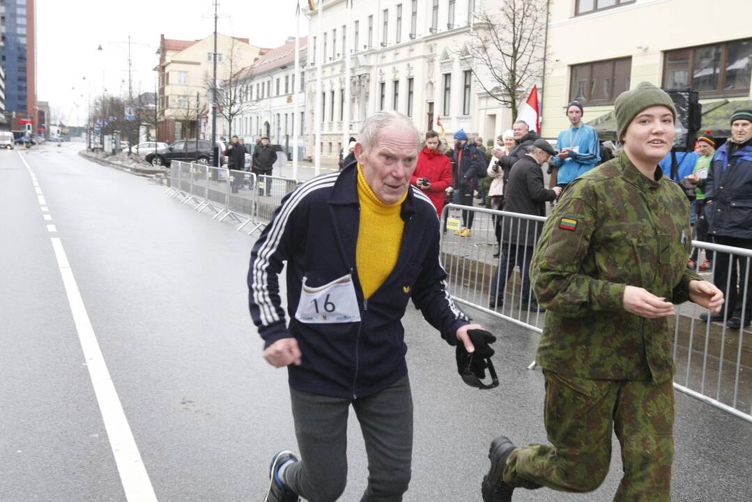 Laisvės gynėjų dienos bėgimas Klaipėdoje
