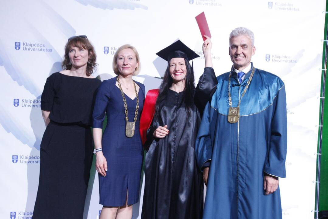 Diplomų įteikimas Klaipėdoje