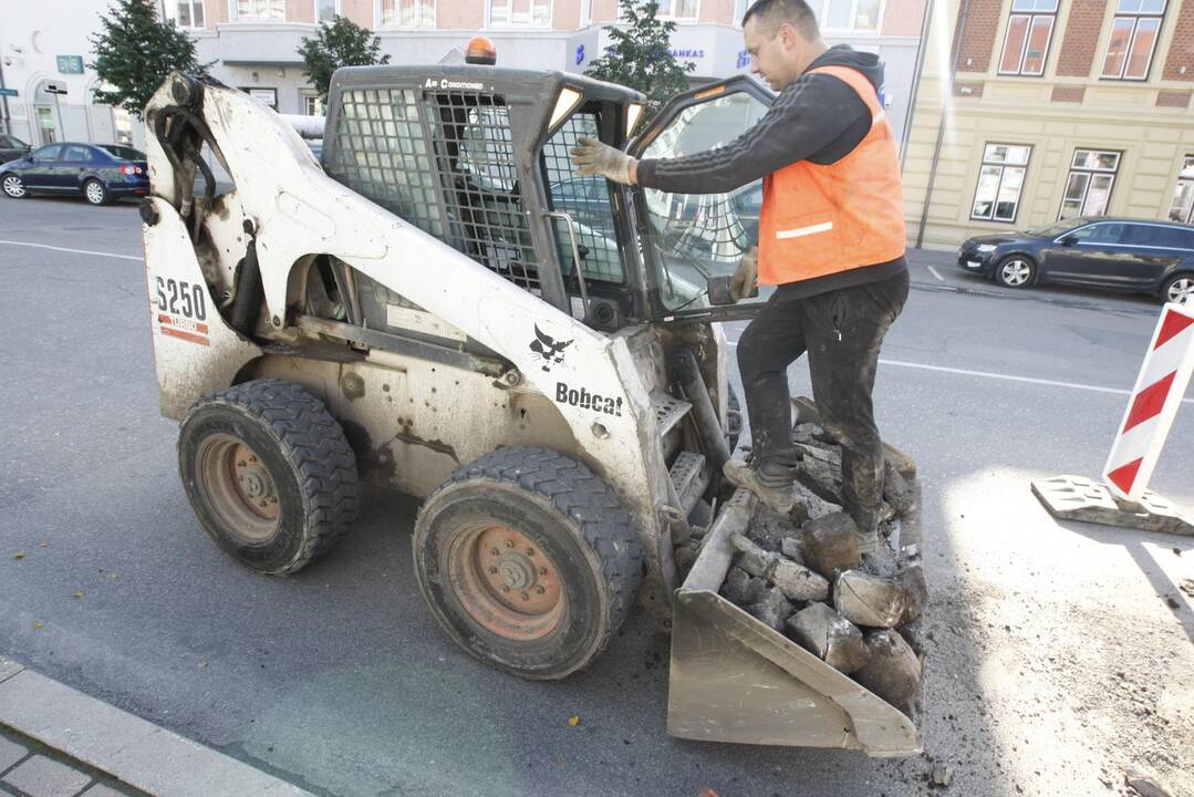 Startavo Liepų gatvės dalies remontas