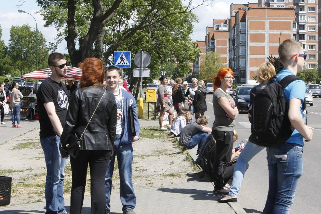 Pranešimas apie galimą prekybos centro sprogimą nepasitvirtino