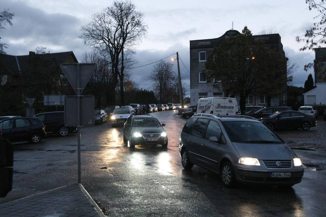 Šimtai moliūgų nušvito Švėkšnos parke