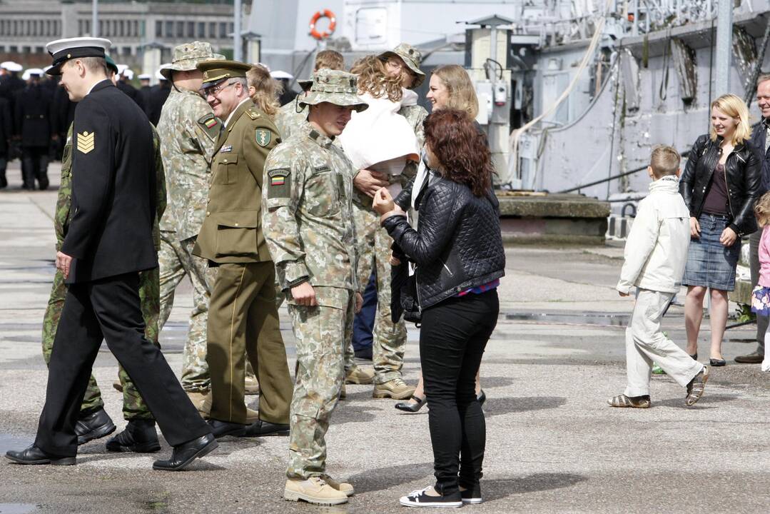 Lietuvos karių išlydėjimo ceremonija į Somalį