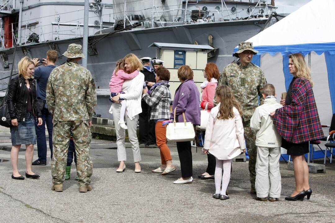 Lietuvos karių išlydėjimo ceremonija į Somalį