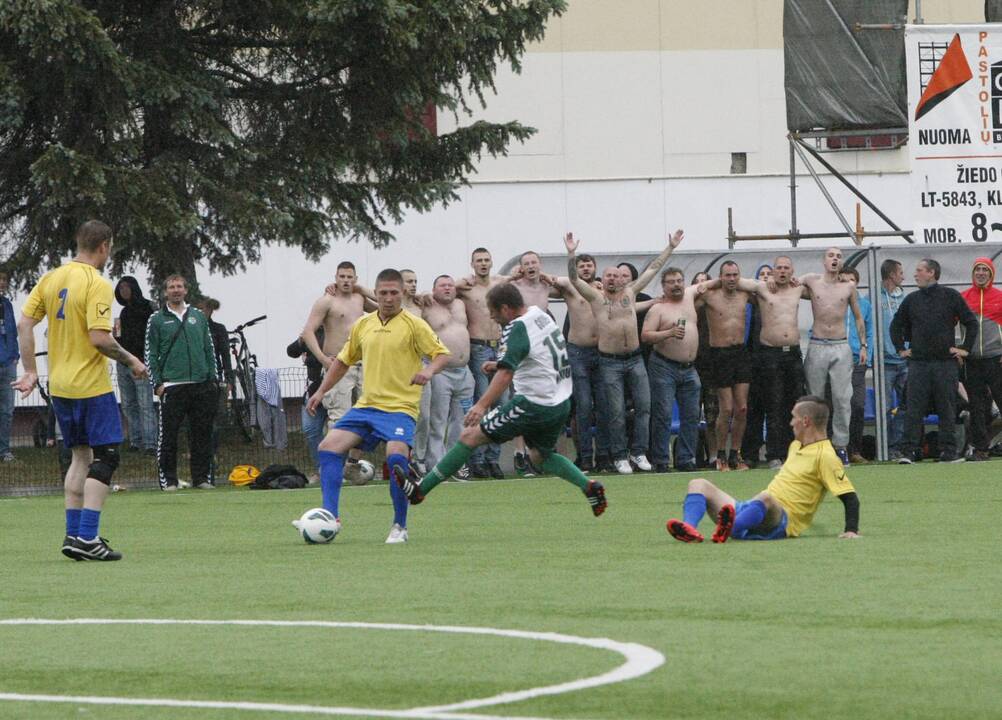 Futbolo klubų sirgalių čempionate triumfavo „Atlanto“ aistruoliai