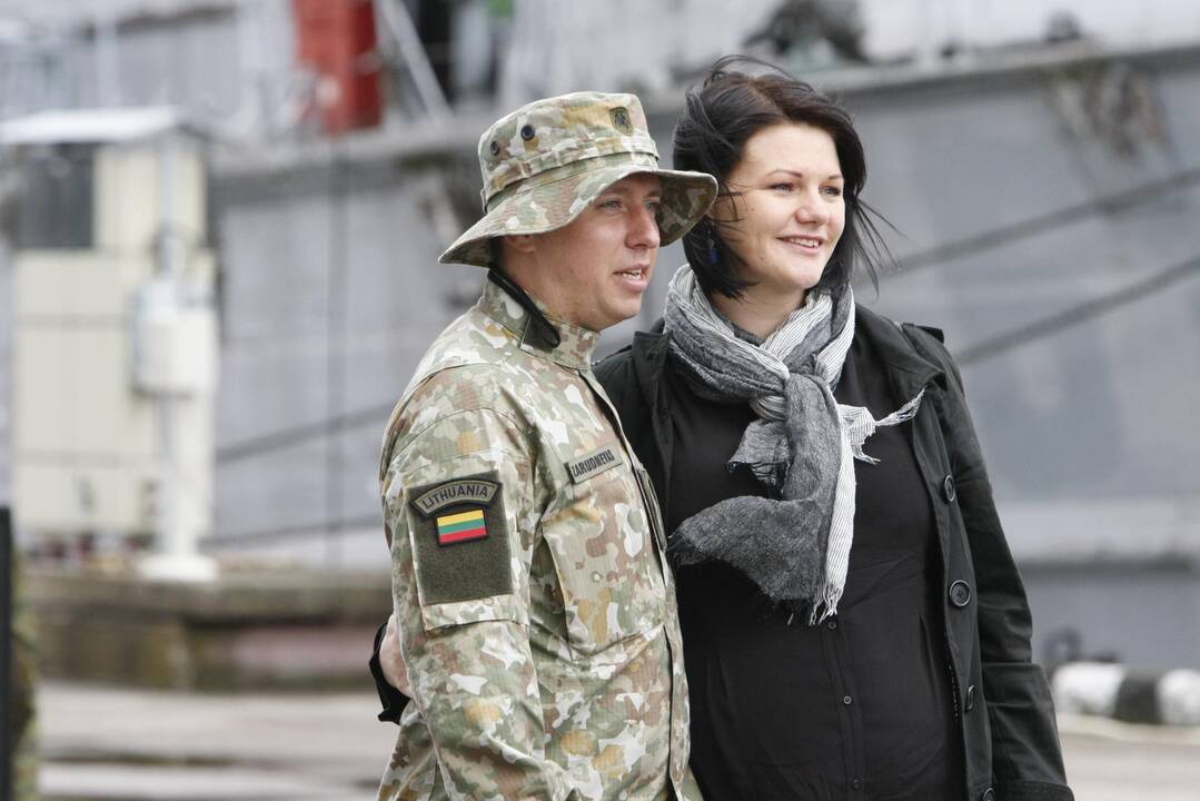 Lietuvos karių išlydėjimo ceremonija į Somalį