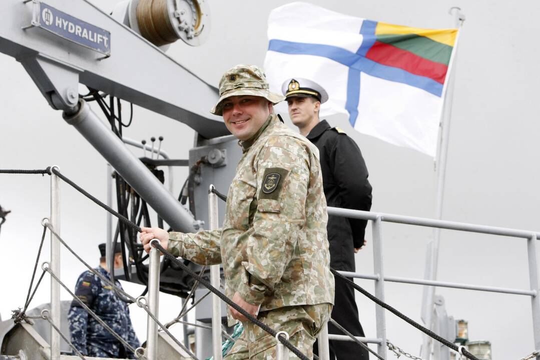 Lietuvos karių išlydėjimo ceremonija į Somalį