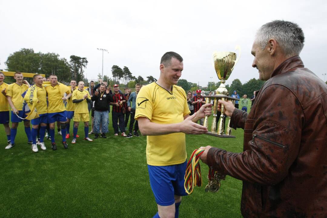 Futbolo klubų sirgalių čempionate triumfavo „Atlanto“ aistruoliai