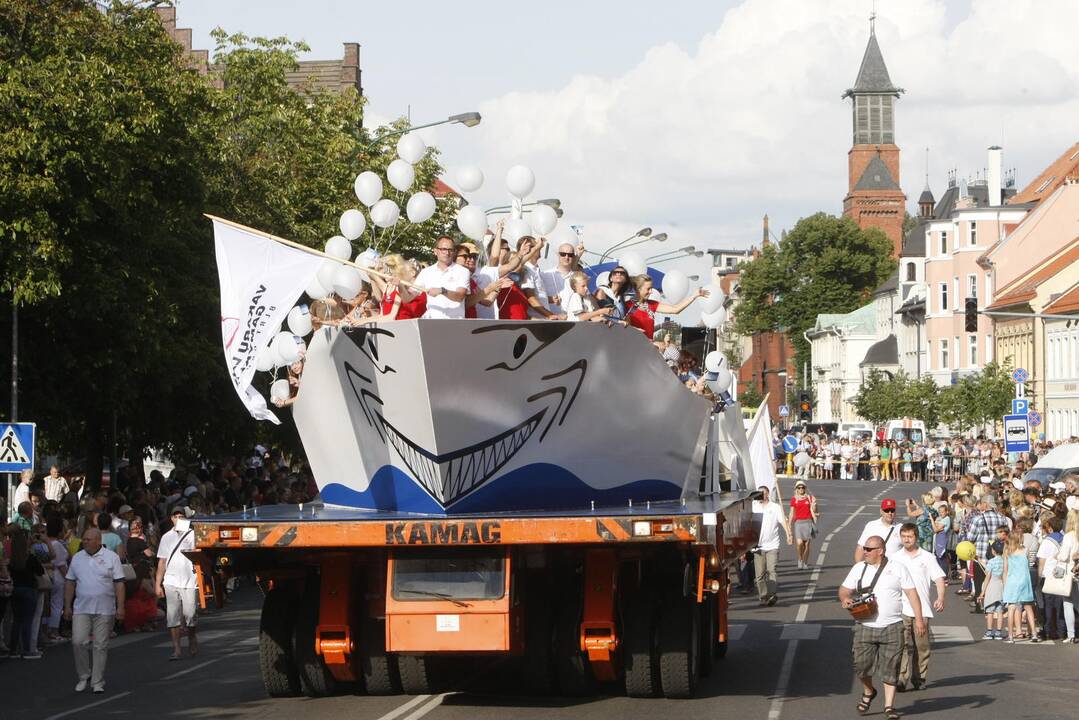 Klaipėdą drebino šventinis karnavalas