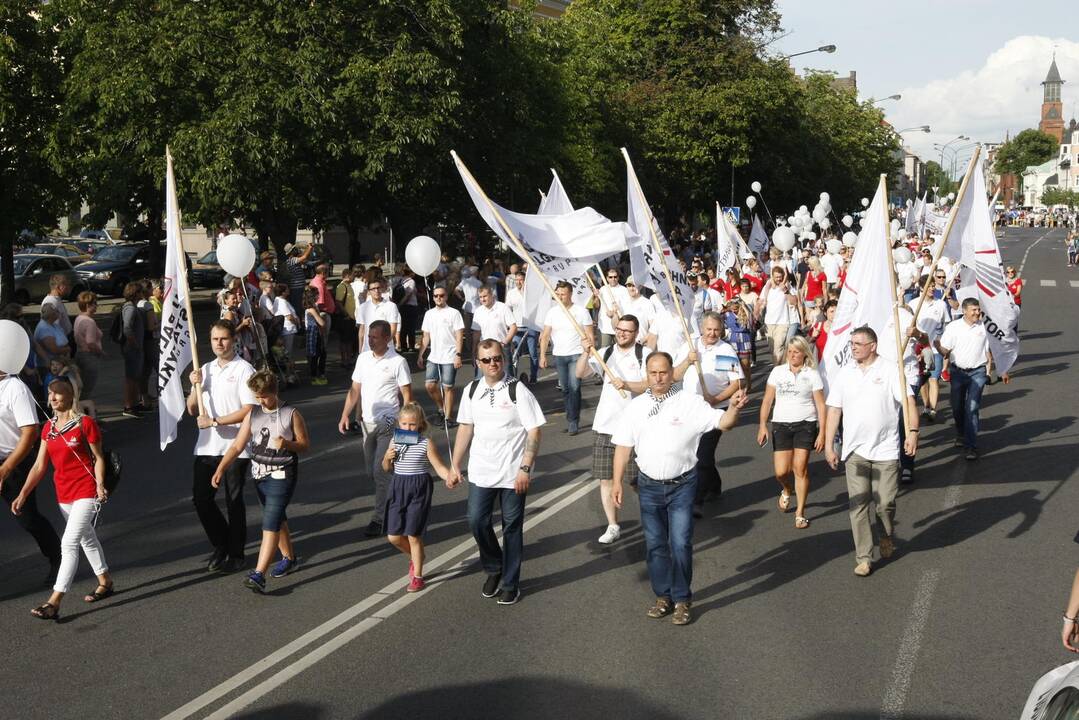 Klaipėdą drebino šventinis karnavalas