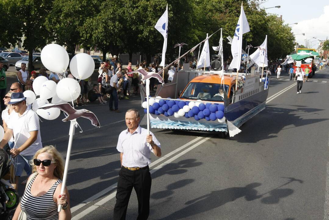 Klaipėdą drebino šventinis karnavalas