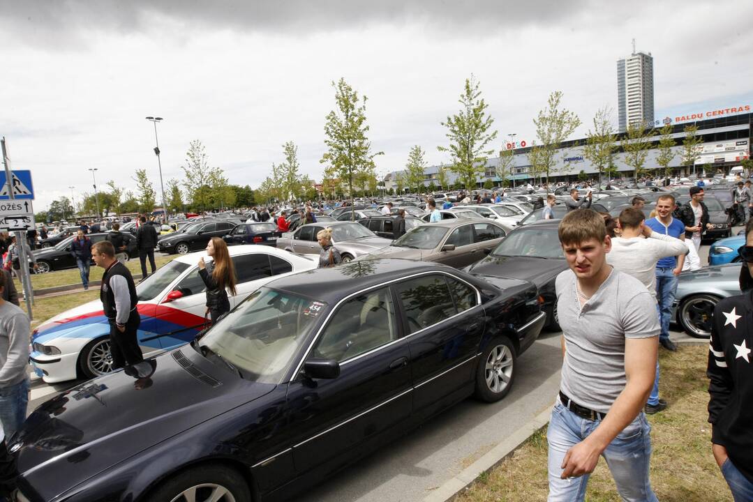 BMW suvažiavimas Klaipėdoje