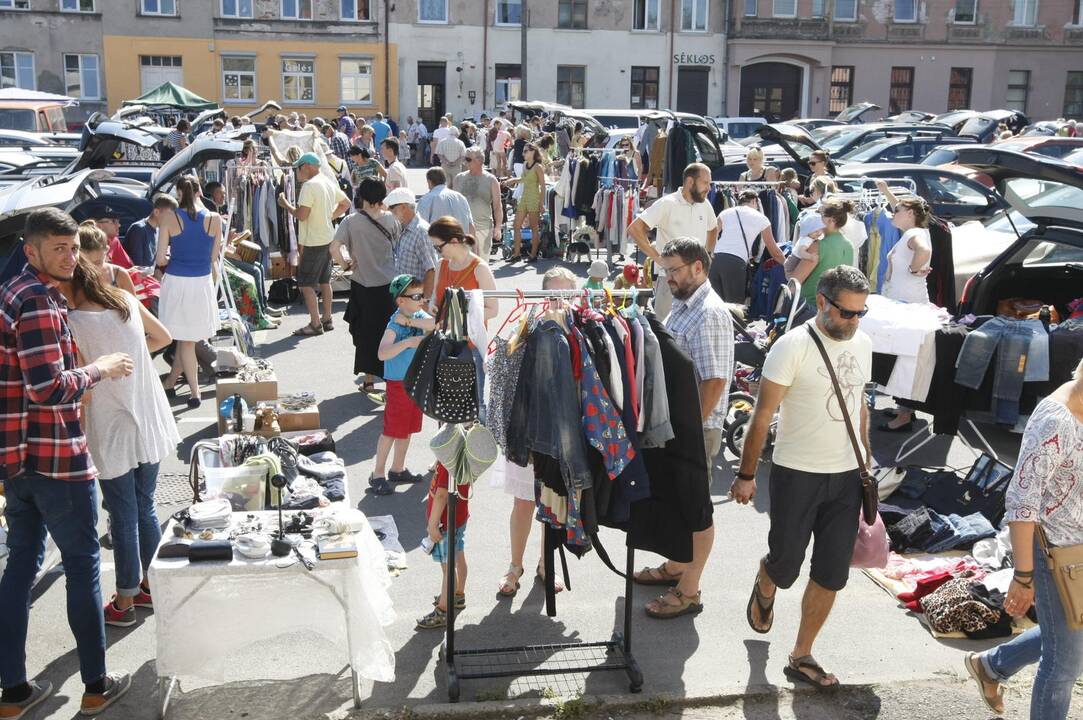 Bagažinių turgus Klaipėdoje