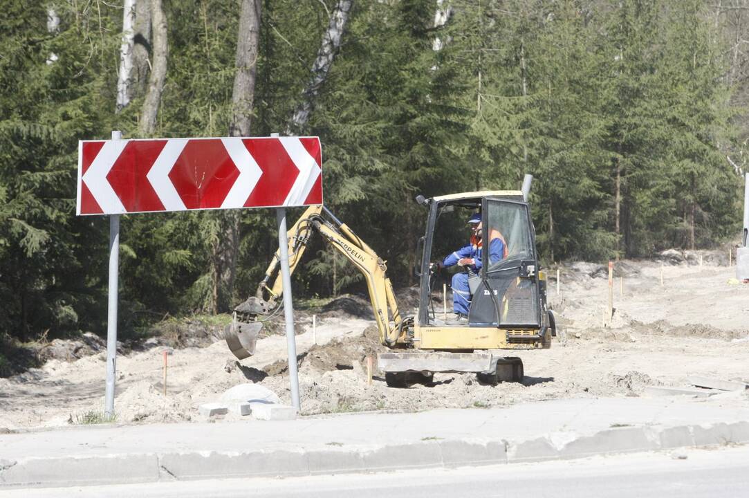 Žiedas – iššūkis vairuotojams ir darbininkams