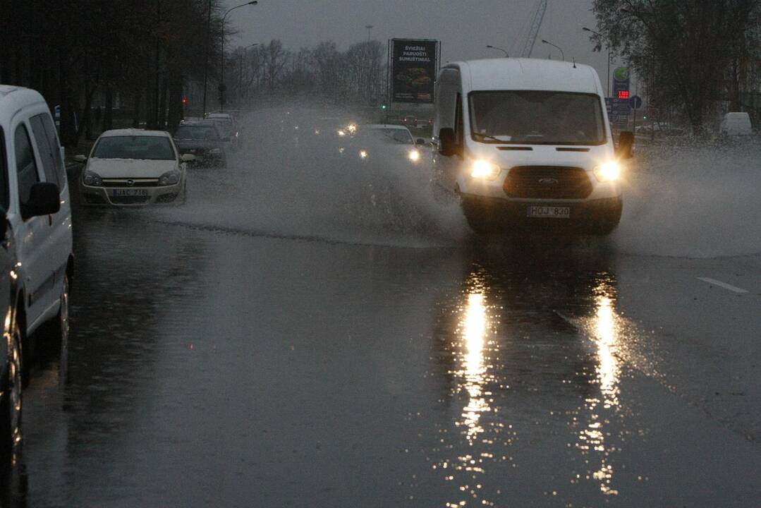 Potvynis Klaipėdoje 2017