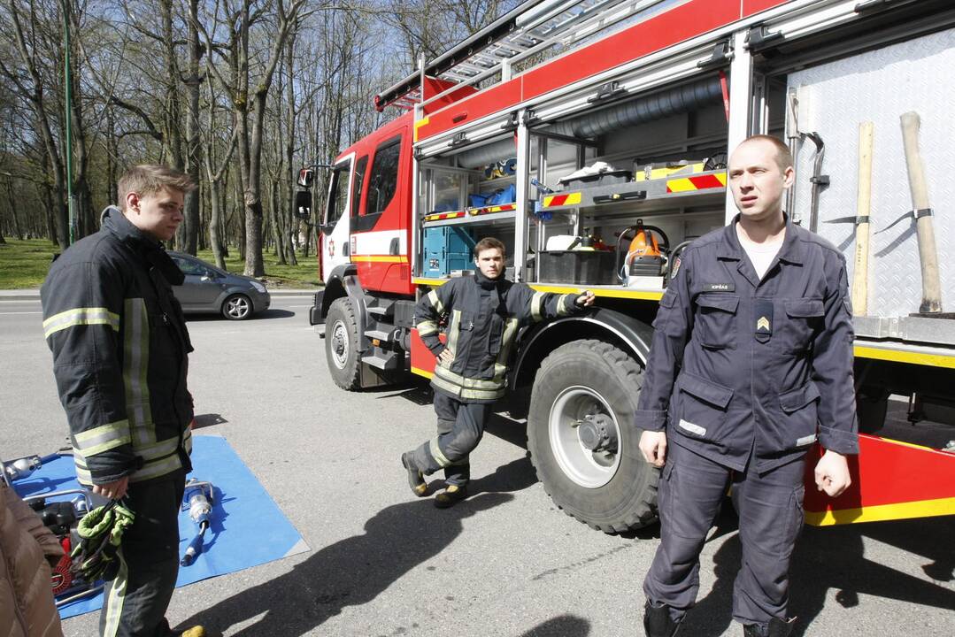 Ugniagesių šventė Klaipėdoje
