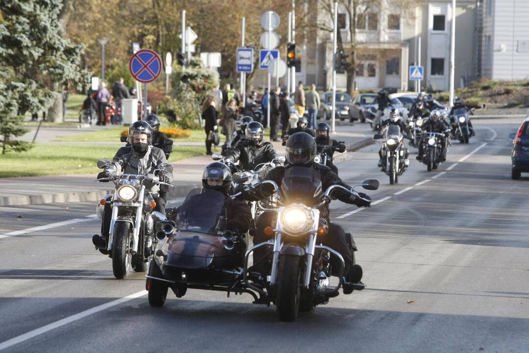 Gargždus sudrebino plieniniai žirgai