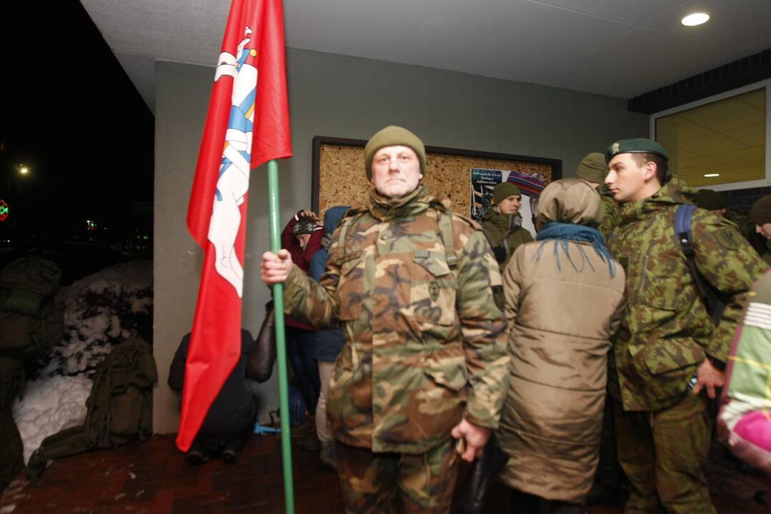 Naktinis žygis „Klaipėdos sukilėlių keliais“