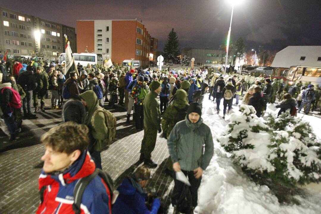 Naktinis žygis „Klaipėdos sukilėlių keliais“