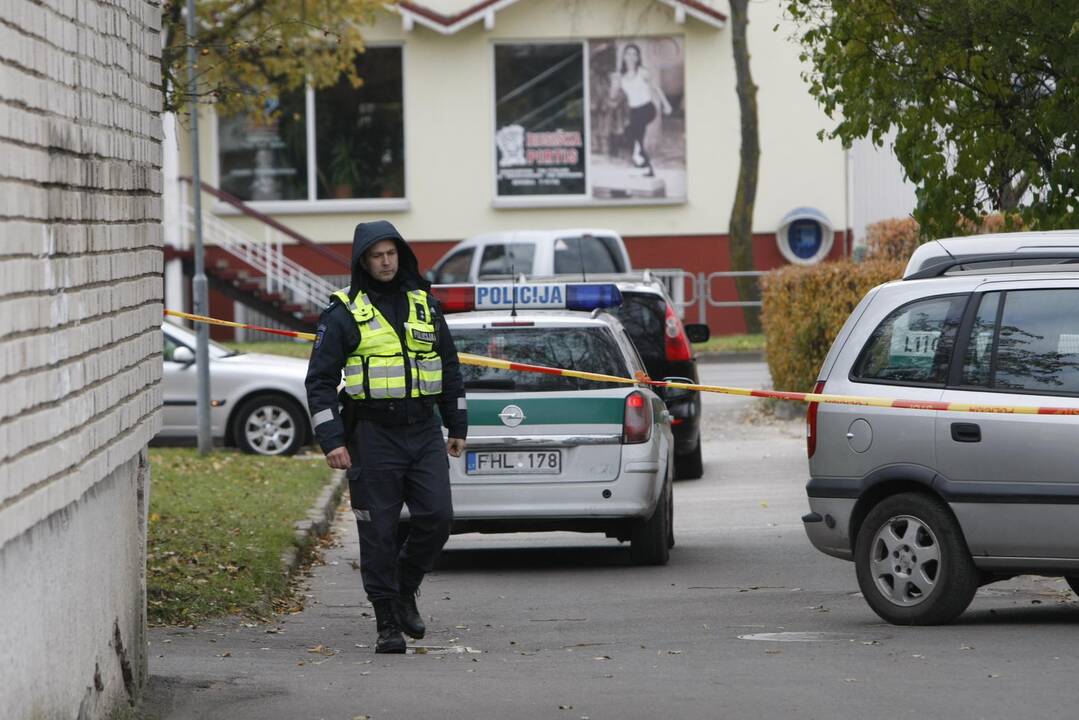 Klaipėdoje pranešta apie galimą sprogimą mokykloje