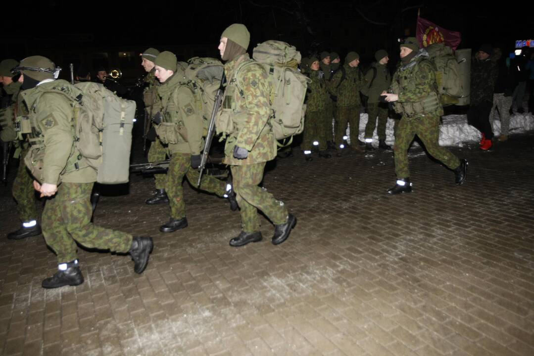 Naktinis žygis „Klaipėdos sukilėlių keliais“